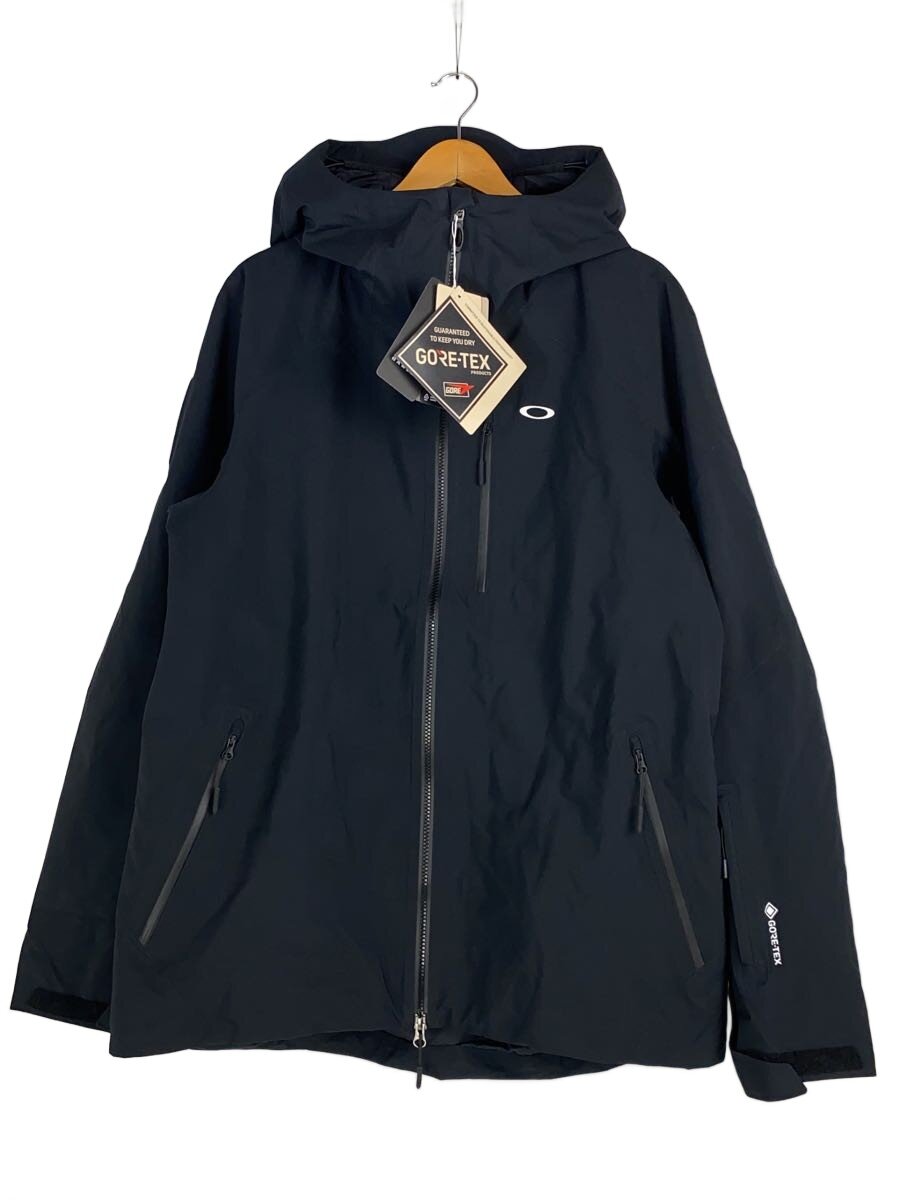 【中古】OAKLEY◆UNBOUND GORE-TEX SHELL JACKET 2.0/L/ブラック/F0A406111【スポーツ】