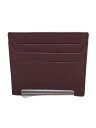 【中古】BOTTEGA VENETA◆カードケース/レザー/RED/レッド/インチャレート/キャッシュレス/6枚///【服飾雑貨他】