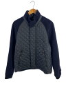 【中古】EMPORIO ARMANI◆キルティングジャケット/L/ポ