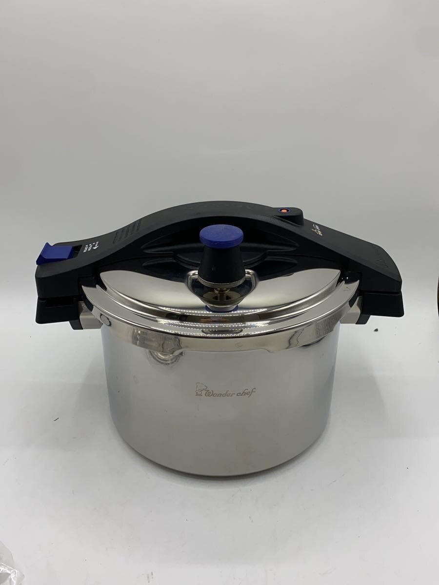 【中古】ワンダーシェフ/圧力鍋/容量:5L/SLV【キッチン用品】