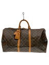 【中古】LOUIS VUITTON◆キーポル55_モノグラム・キャンバス_BRW/PVC/BRW【バッグ】(4)