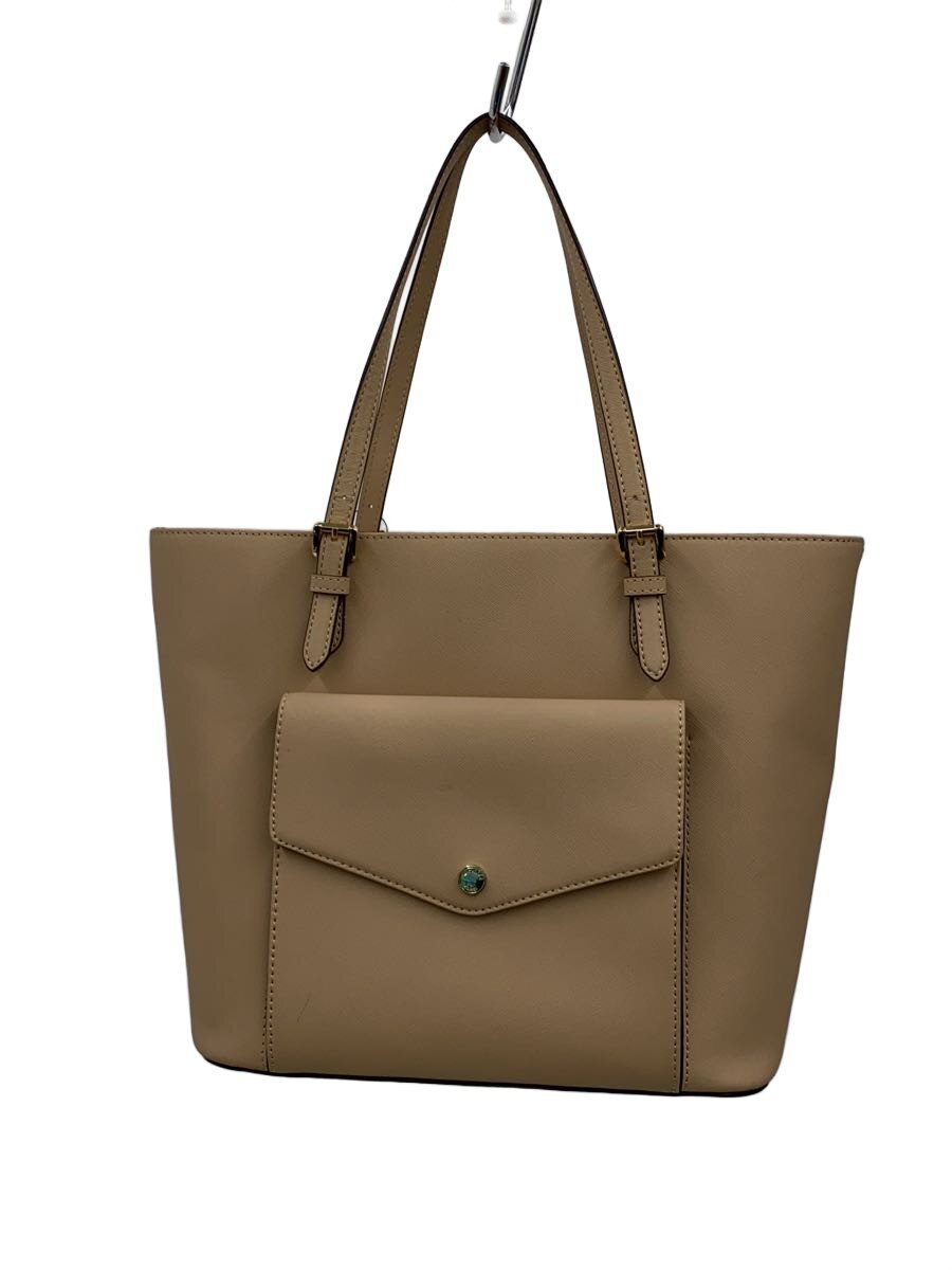 Rakuten - 【中古】MICHAEL KORS◆トートバッグ/--/BEG/無地/AP-1609//【バッグ】