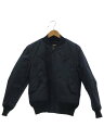 【中古】Nigel Cabourn◆THE DRAWING ROOMコレクション/B-15A/フライトジャケット/48/コットン/NVY【メンズウェア】