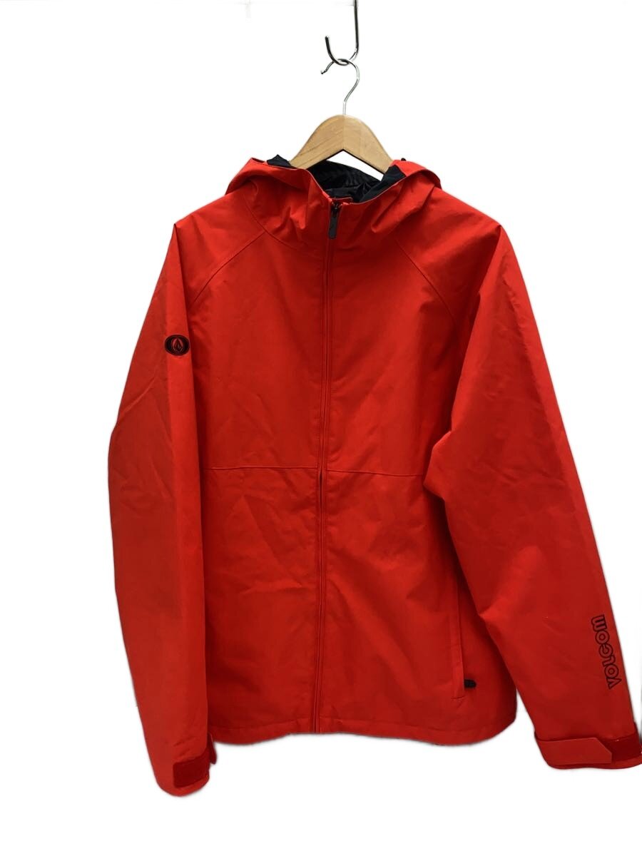 【中古】VOLCOM◆ウェアー/M/RED/g0452506【スポーツ】