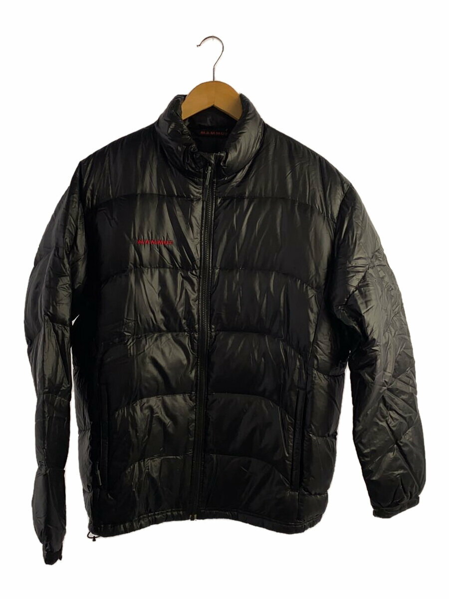 【中古】MAMMUT◆ダウンジャケット/--/ナイロン/BLK/無地/JP1030072/Flight Down Jacket【メンズウェア】