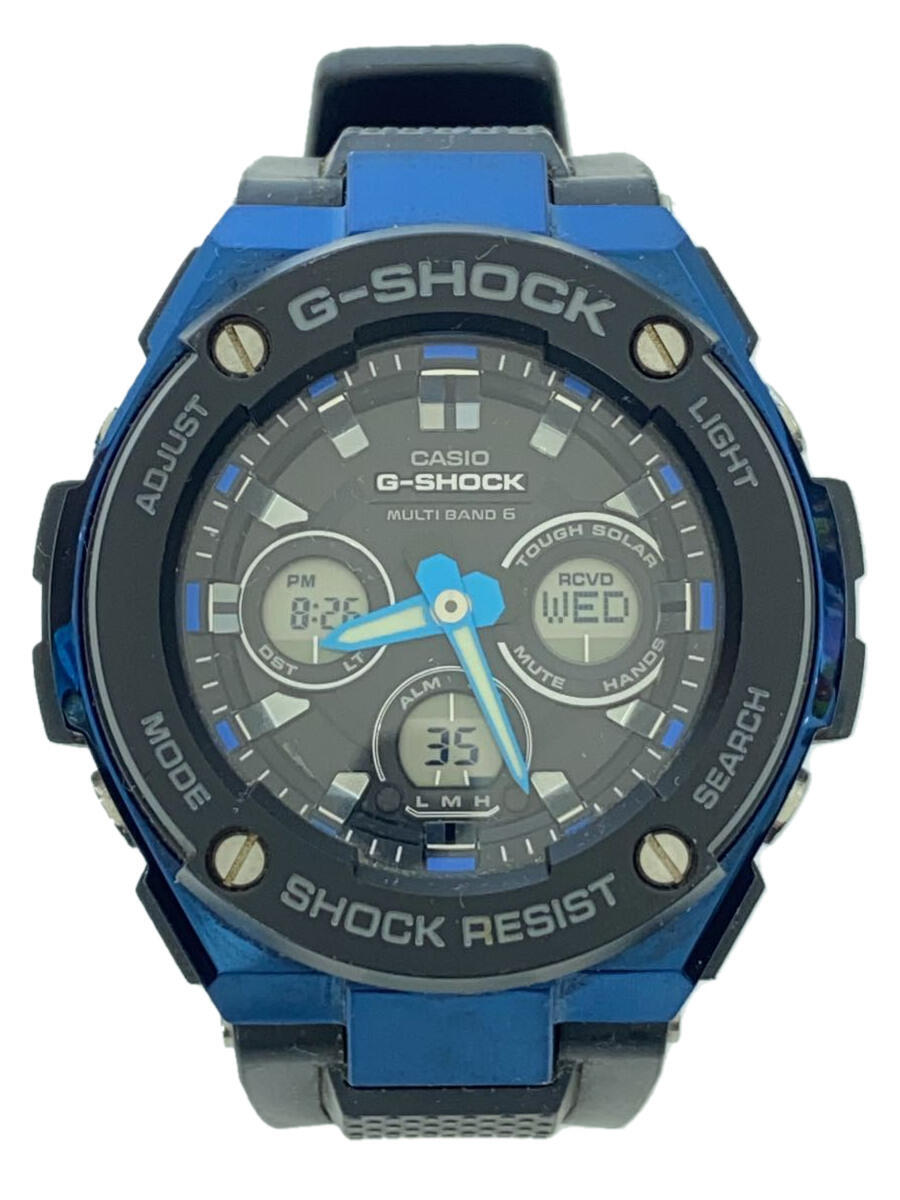 【中古】CASIO◆ソーラー腕時計・G-SHOCK/デジアナ【服飾雑貨他】
