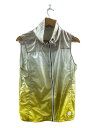 【中古】LANVIN SPORT◆ベスト/42/ナイロン/イエロー/VLN653277N【メンズウェア】