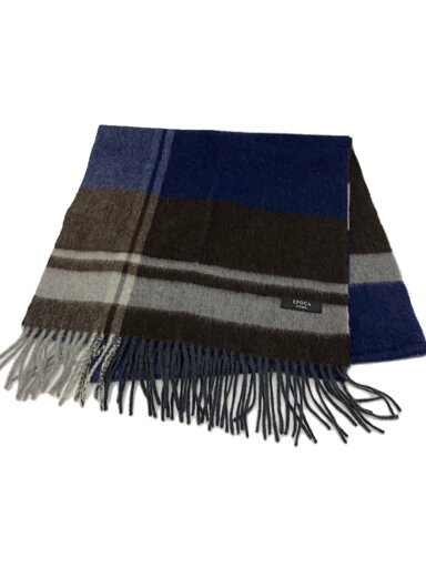 【中古】EPOCA UOMO◆マフラー/カシミア100%/NVY/オンブレCK/メンズ【服飾雑貨他】 【中古】EPOCA UOMO◆マフラー/カシミア100%/NVY/オンブレCK/メンズ【服飾雑貨他】