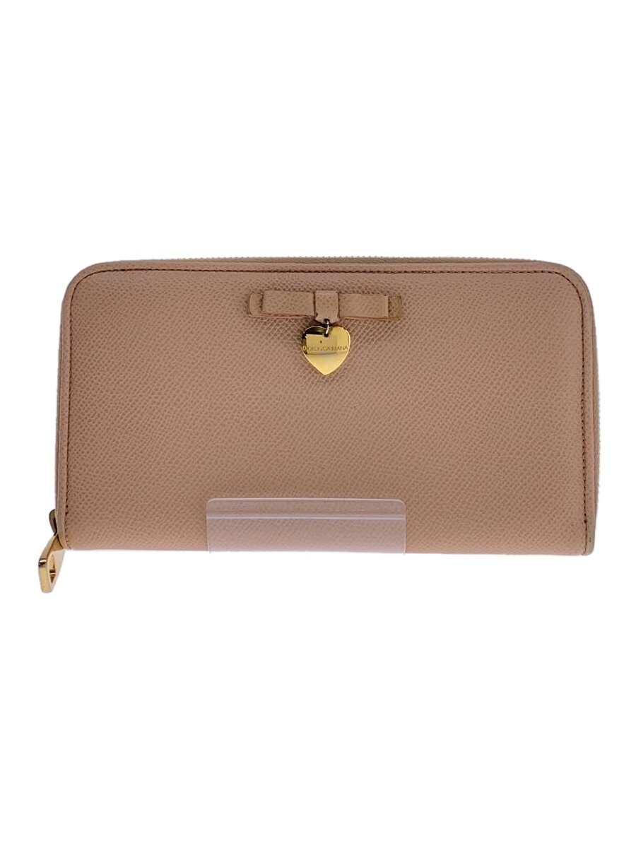 【中古】DOLCE&GABBANA◆長財布/--/CRM/レディース【服飾雑貨他】