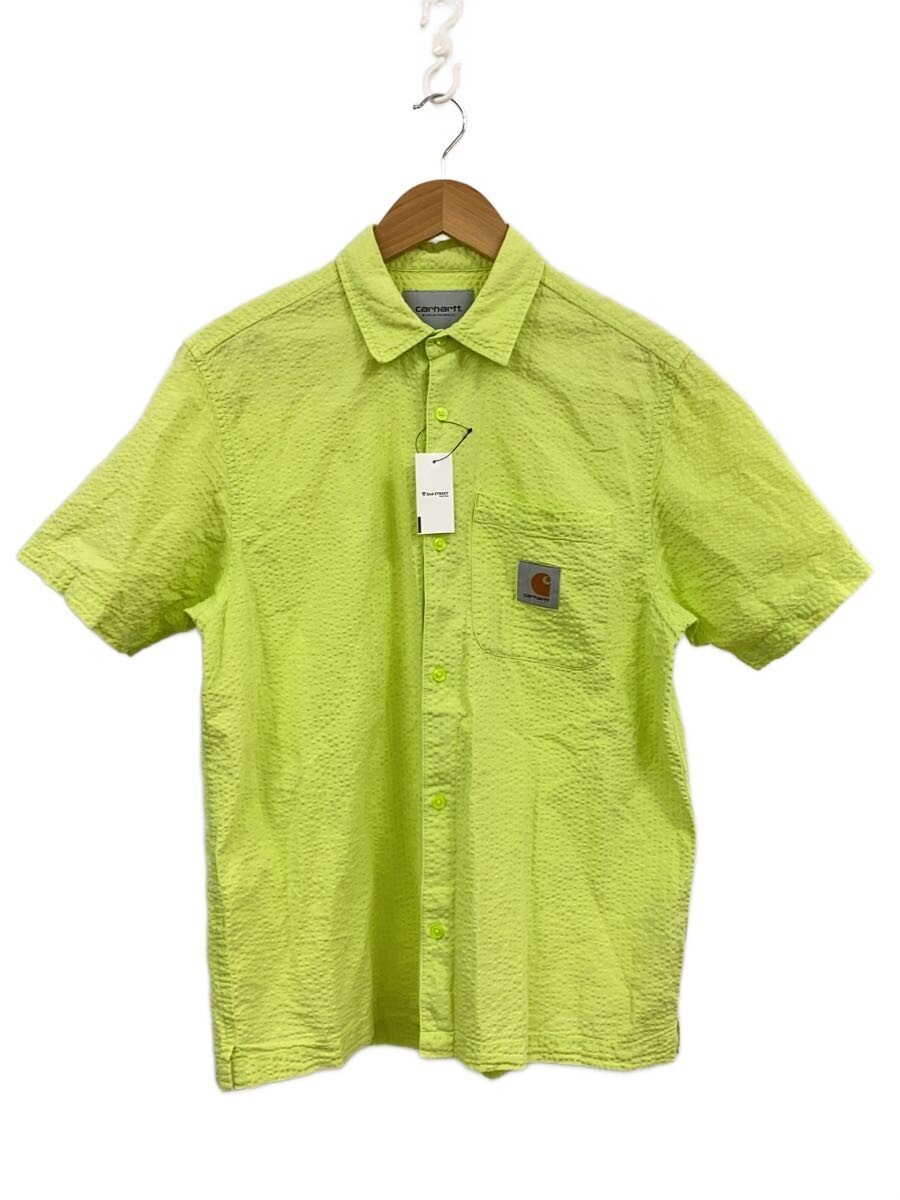 Carhartt◆S/S SOUTHFIELD SHIRT/M/コットン/グリーン