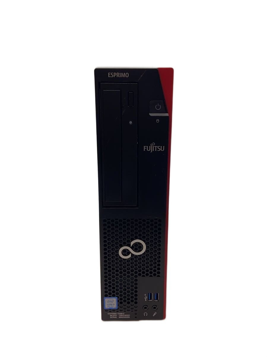 【中古】FUJITSU◆ESPRIMO D588/PC/Corei3第8世代/8GB/HDD500GB/FMVD40001【パソコン】