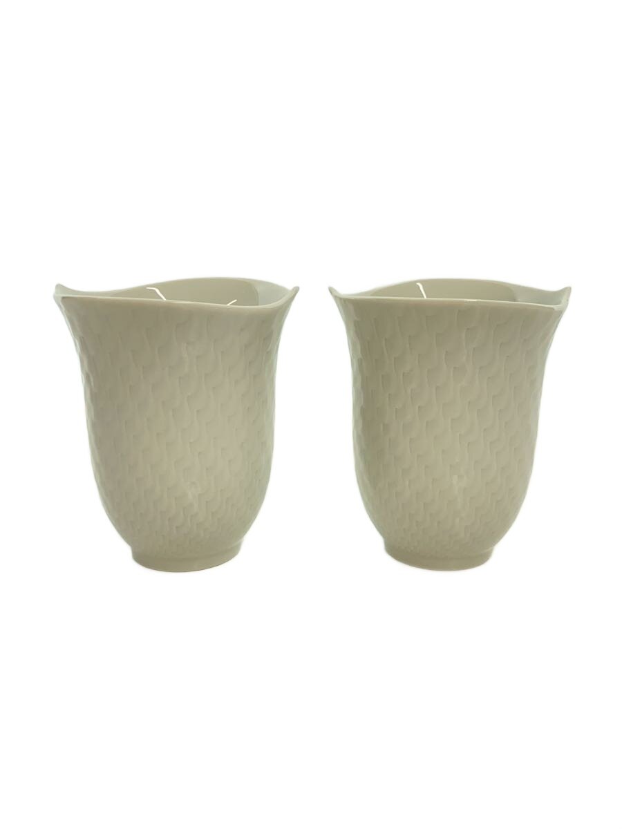 【中古】Meissen◆ペアタンブラー/2点セット/WHT【キッチン用品】