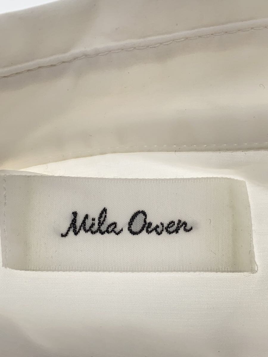 【中古】Mila Owen◆ドロストショートシャツ/0/コットン/WHT/09WFB251173【レディースウェア】 jumblestore-37747533 2nd STREET 楽天市場店 サンプル画像3