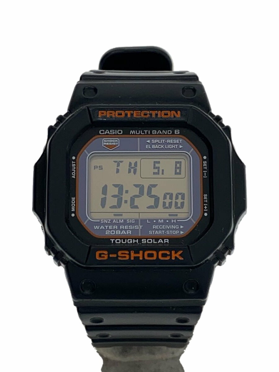 【中古】CASIO◆腕時計/デジタル/BLK/GW-M5610R【服飾雑貨他】