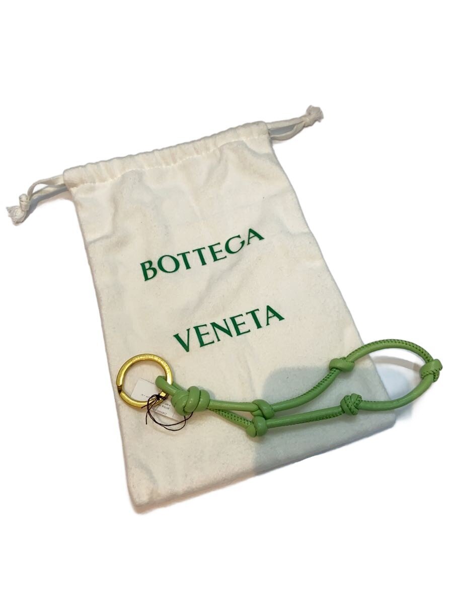Rakuten - 【中古】BOTTEGA VENETA◆キーホルダー/レザー/グリーン/無地/レディース//【服飾雑貨他】