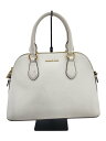 【中古】MICHAEL KORS◆ショルダーバッグ/--/WHT/CA-2305【バッグ】