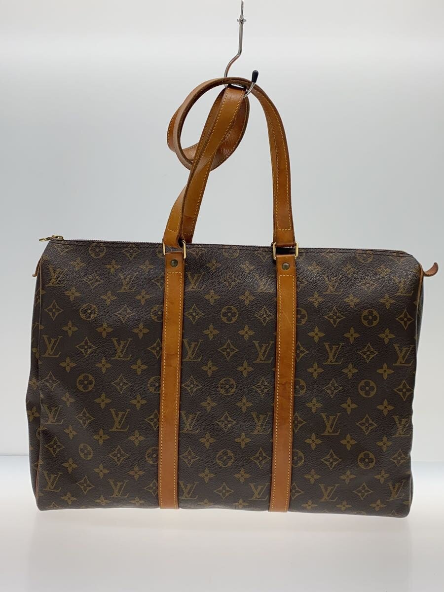 【中古】LOUIS VUITTON◆フラネリー45_モノグラム・キャンバス_BRW//モノグラム/M5115【バッグ】