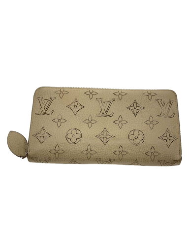 【中古】LOUIS VUITTON◆ジッピー・ウォレット_マヒナ_WHT/牛革/WHT/モノグラム/レディース【服飾雑貨他】 【中古】LOUIS VUITTON◆ジッピー・ウォレット_マヒナ_WHT/牛革/WHT/モノグラム/レディース【服飾雑貨他】
