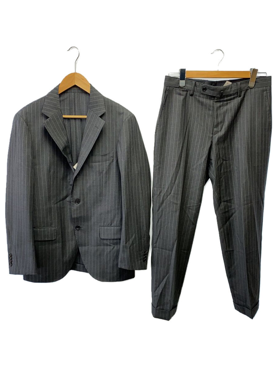 【中古】SHIPS◆スーツ/段返り3B/背抜き/サイドベンツ/Ermenegildo Zegna生地【メンズウェア】