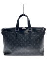 【中古】LOUIS VUITTON◆ブリーフケース・エクスプローラー_モノグラム・エクリプス_BRW/PVC/BRW【バッグ】