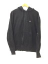 【中古】Champion◆ジップパーカー/XL/コットン/BLK/C3-Q103【レディースウェア】