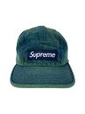 【中古】Supreme◆キャップ/--/コットン/GRN/無地/メンズ【服飾雑貨他】