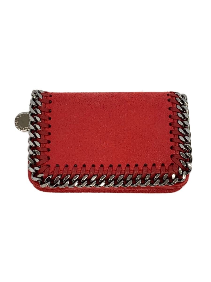 【中古】STELLAMcCARTNEY◆カードケース/RED/レディース【服飾雑貨他】