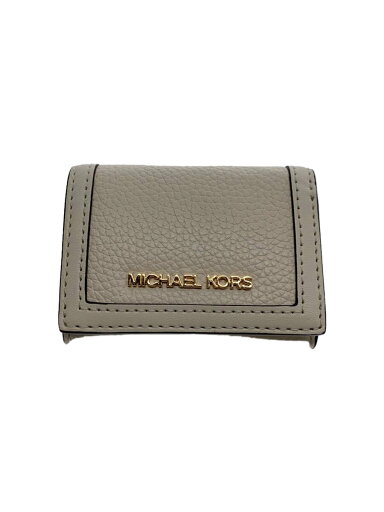 【中古】MICHAEL KORS◆3つ折り財布/--/CRM/レディース【服飾雑貨他】 【中古】MICHAEL KORS◆3つ折り財布/--/CRM/レディース【服飾雑貨他】