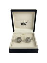 【中古】MONTBLANC◆カフスボタン/シルバー/メンズ【服飾雑貨他】