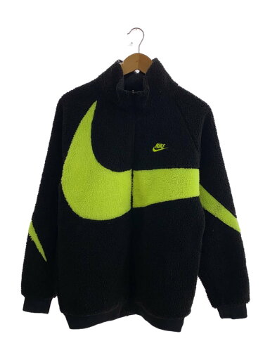 【中古】NIKE◆フリースジャケット/M/ポリエステル/BLK/BQ6546-017【メンズウェア】 【中古】NIKE◆フリースジャケット/M/ポリエステル/BLK/BQ6546-017【メンズウェア】