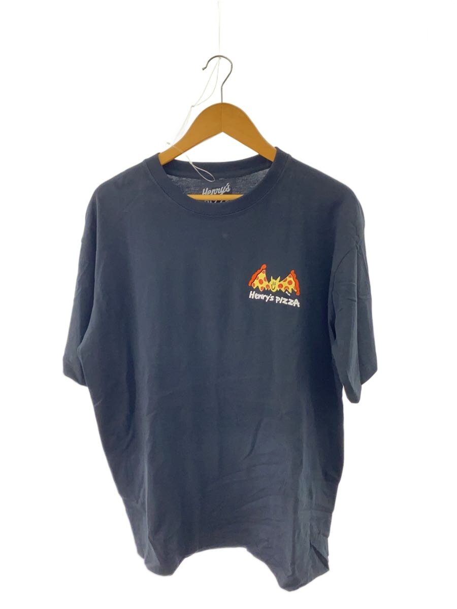 Henrys PIZZA/Verdy/2周年記念/Tシャツ/L/コットン/BLK//