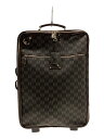 【中古】LOEWE◆トラベルキャリー/--/BRW/総柄/アナグラム【バッグ】