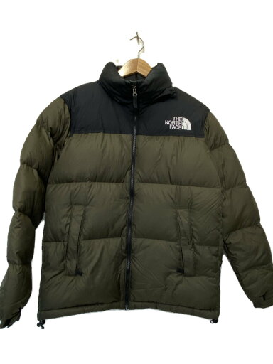 【中古】THE NORTH FACE◆NUPTSE JACKET_ヌプシジャケット/XL/ナイロン/KHK【メンズウェア】 【中古】THE NORTH FACE◆NUPTSE JACKET_ヌプシジャケット/XL/ナイロン/KHK【メンズウェア】