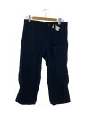 【中古】Y’s◆09AW ダブルフロントポケット ウールパンツ/2/ウール/BLK/YZ-P20-101【メンズウェア】