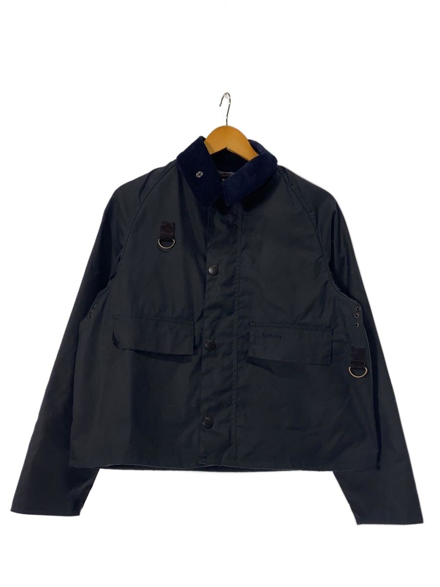 Barbour◆SPEY WAX COTTON SHORT BROUSON/ジャケット/S/コットン/BLK/242MWX1212