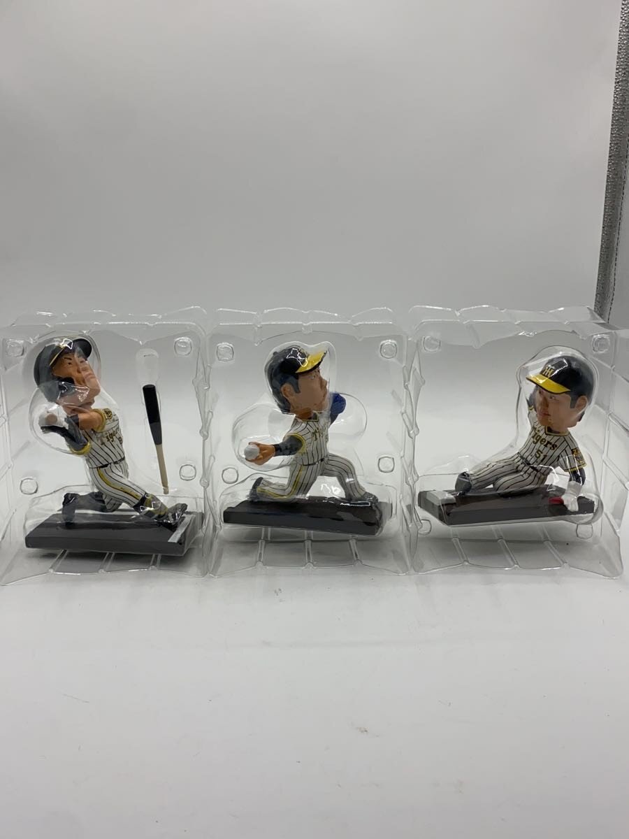 【中古】阪神タイガース/ボブルヘッド/三個セット/フィギュア/【ホビー】