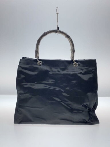 【中古】GUCCI◆トートバッグ/ナイロン/BLK/無地/002・1010・002020【バッグ】 【中古】GUCCI◆トートバッグ/ナイロン/BLK/無地/002・1010・002020【バッグ】