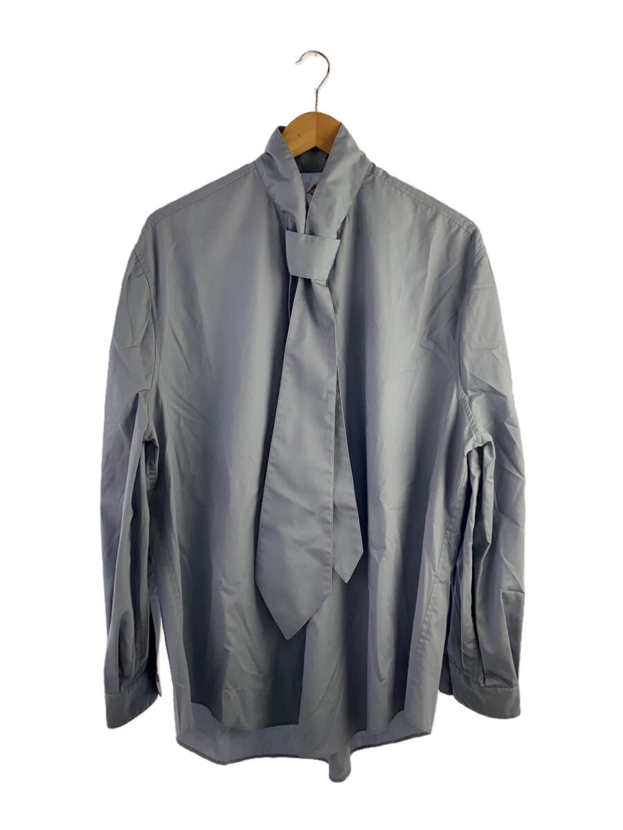 【中古】requal/長袖シャツ/2/ポリエステル/ブルー/rq23aw-sh01【メンズウェア】