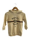 【中古】GUCCI◆パーカー/120cm/コットン/WHT/696864【キッズ】