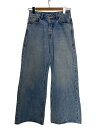 【中古】DIESEL◆1996 D-SIRE/ボトム/23/デニム/IDG/無地/1996 D-SIRE【レディースウェア】