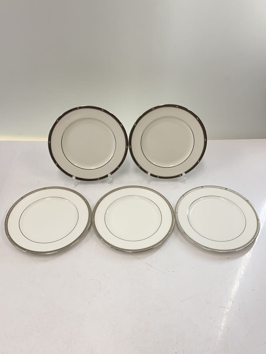 【中古】Noritake◆プレート/5点セット/WHT【キッチン用品】