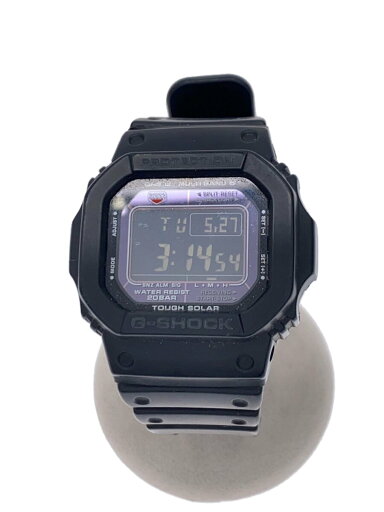 【中古】CASIO◆ソーラー腕時計・G-SHOCK/デジタル/ラバー/BLK/BLK【服飾雑貨他】 【中古】CASIO◆ソーラー腕時計・G-SHOCK/デジタル/ラバー/BLK/BLK【服飾雑貨他】