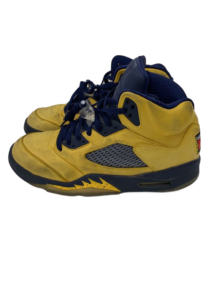 NIKE◆AIR JORDAN 5 RETRO SE/イエロー/CQ9541-704/28cm