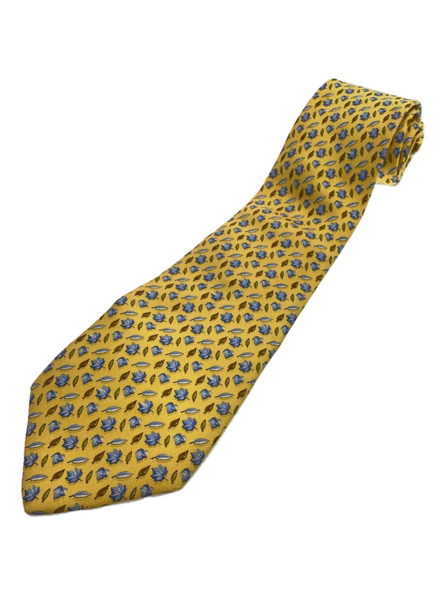 【中古】Salvatore Ferragamo◆ネクタイ/--/YLW/メンズ【服飾雑貨他】