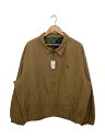 【中古】POLO RALPH LAUREN◆90s/スイングトップ/ブルゾン/XXL/コットン/BRW/無地【メンズウェア】(4)