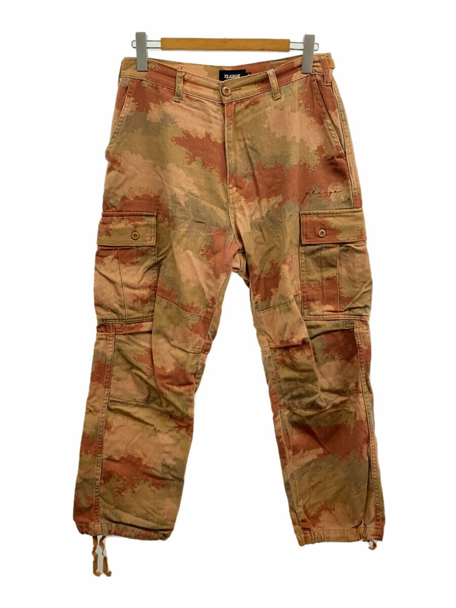 【中古】X-LARGE◆カーゴパンツ/30/コットン/CML/カモフラ/101221031007【メンズウェア】