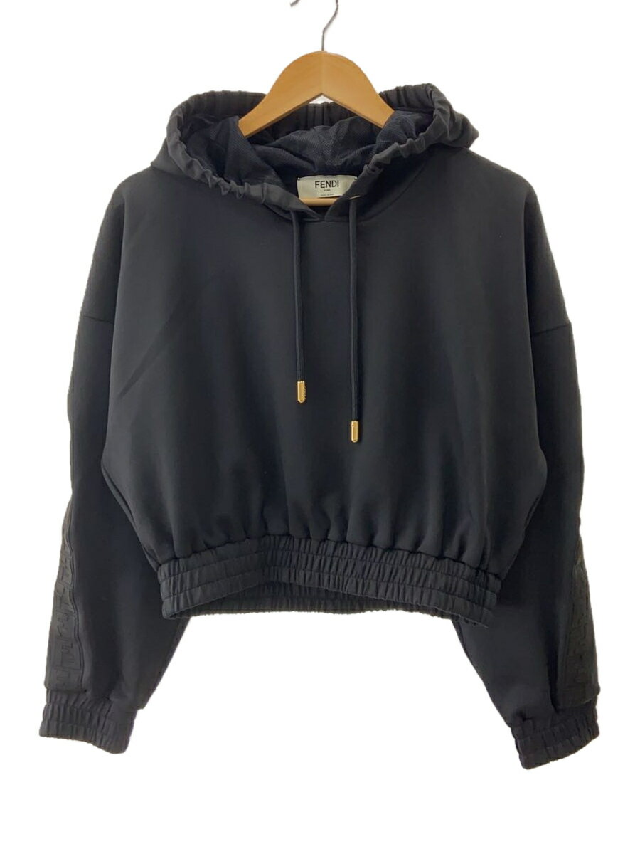 šFENDIAGOI JERSEY Hoodie/40/ݥꥨƥ/BLK/̵/FAF191ڥǥ
