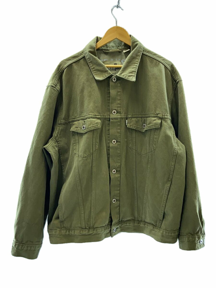 楽天市場】リーバイス デニムジャケット（カラーカーキグリーン