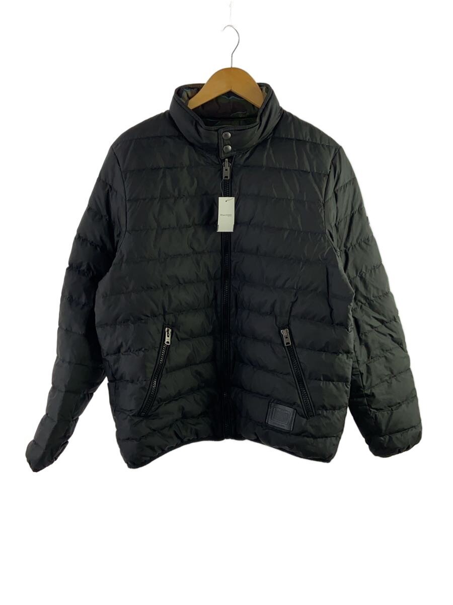 【中古】COACH◆ダウンジャケット/--/ポリエステル/BLK/F33790【メンズウェア】