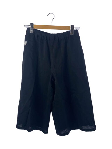 【中古】sou・sou/クロップドパンツ/--/ウール/BLK/無地【レディースウェア】 【中古】sou・sou/クロップドパンツ/--/ウール/BLK/無地【レディースウェア】